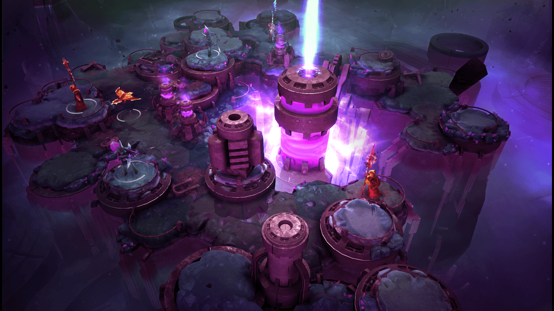 Screenshot of 2015 game Chaos Reborn, Made with Unity.